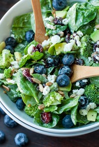 Blueberry Spinach Salad