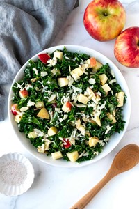 Kale Apple Cheddar Salad